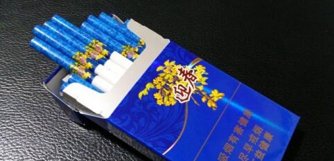 長白山(藍尚)香煙價格表圖，長白山迎春細煙價格