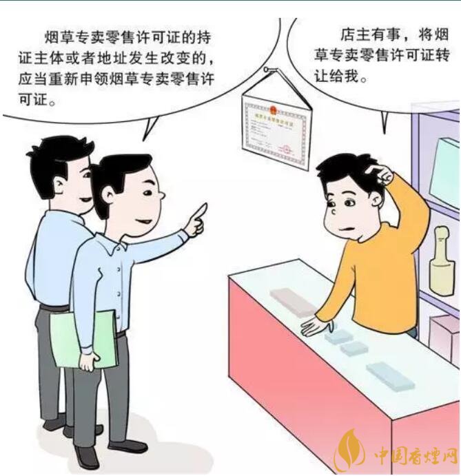 煙草專賣(mài)零售許可證可以轉(zhuǎn)讓嗎，不能