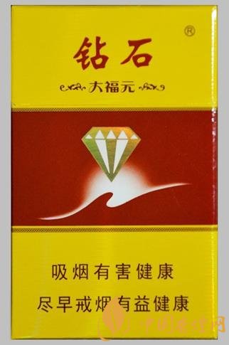 鉆石硬大福元價格表圖 一款具有河北特色的香煙！